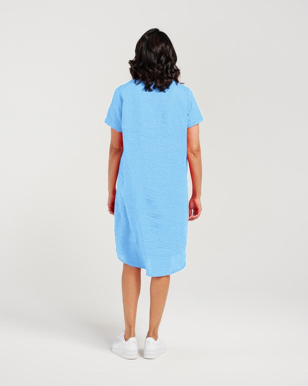 Panel Dress Elemental Blue