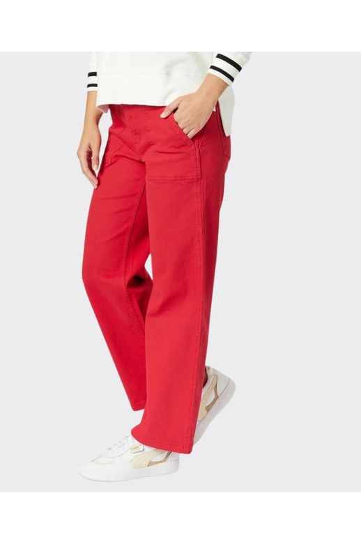 Hudson Jean Red