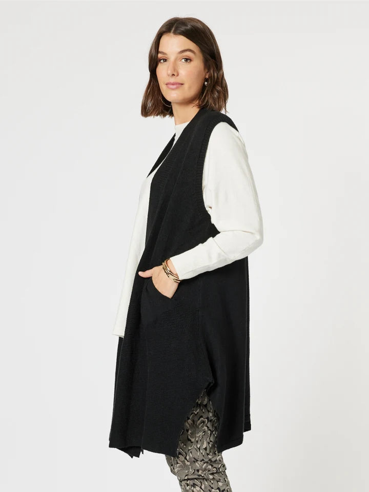 Casa Knit Vest Natural