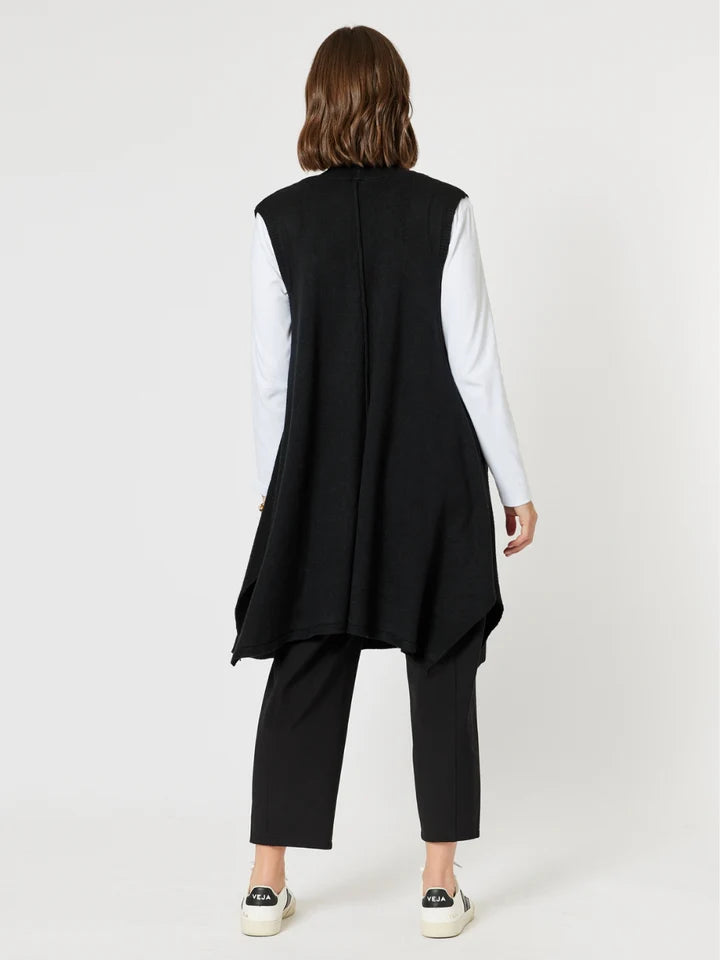 Casa Knit Vest Natural