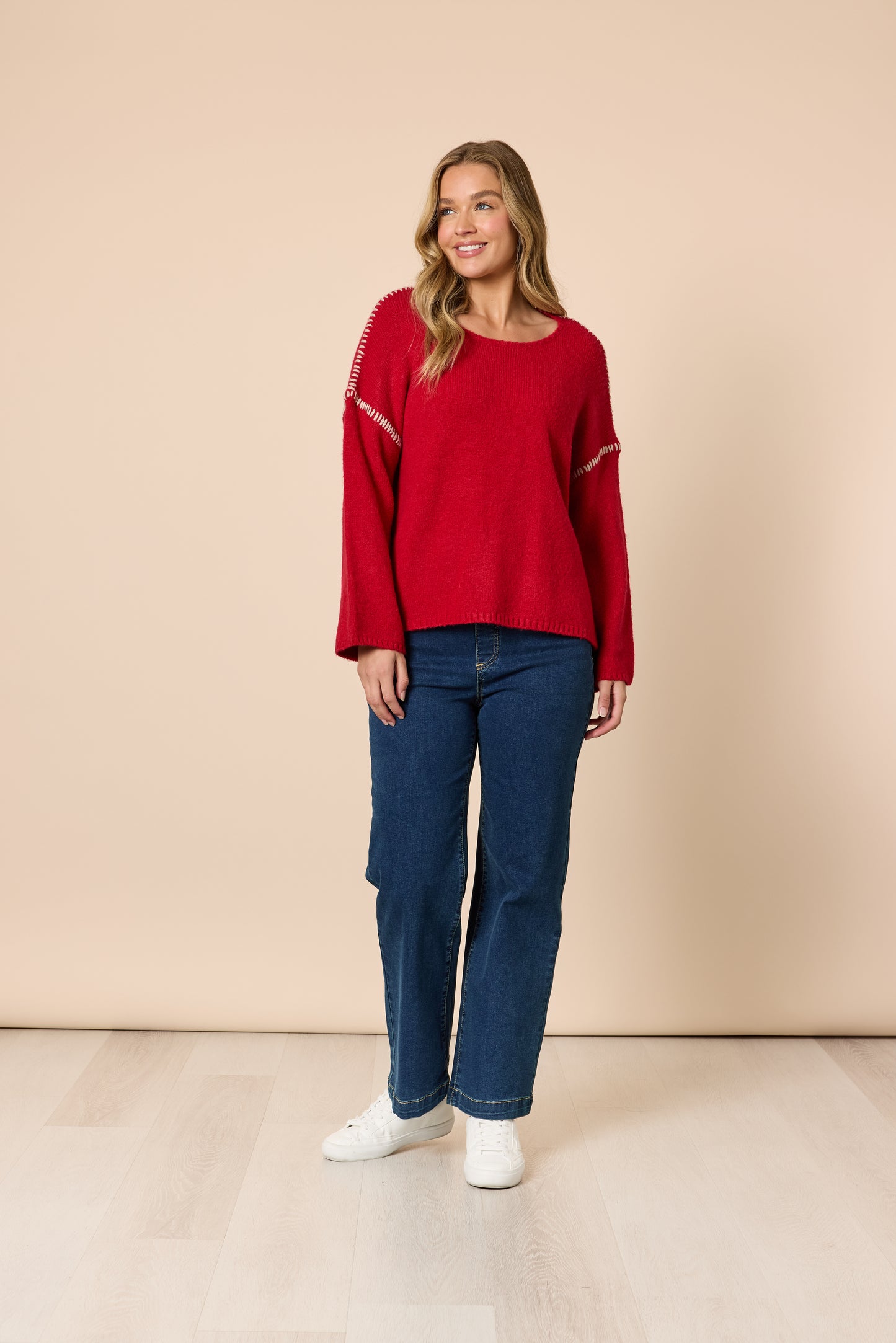 Rouge Stitch Knit
