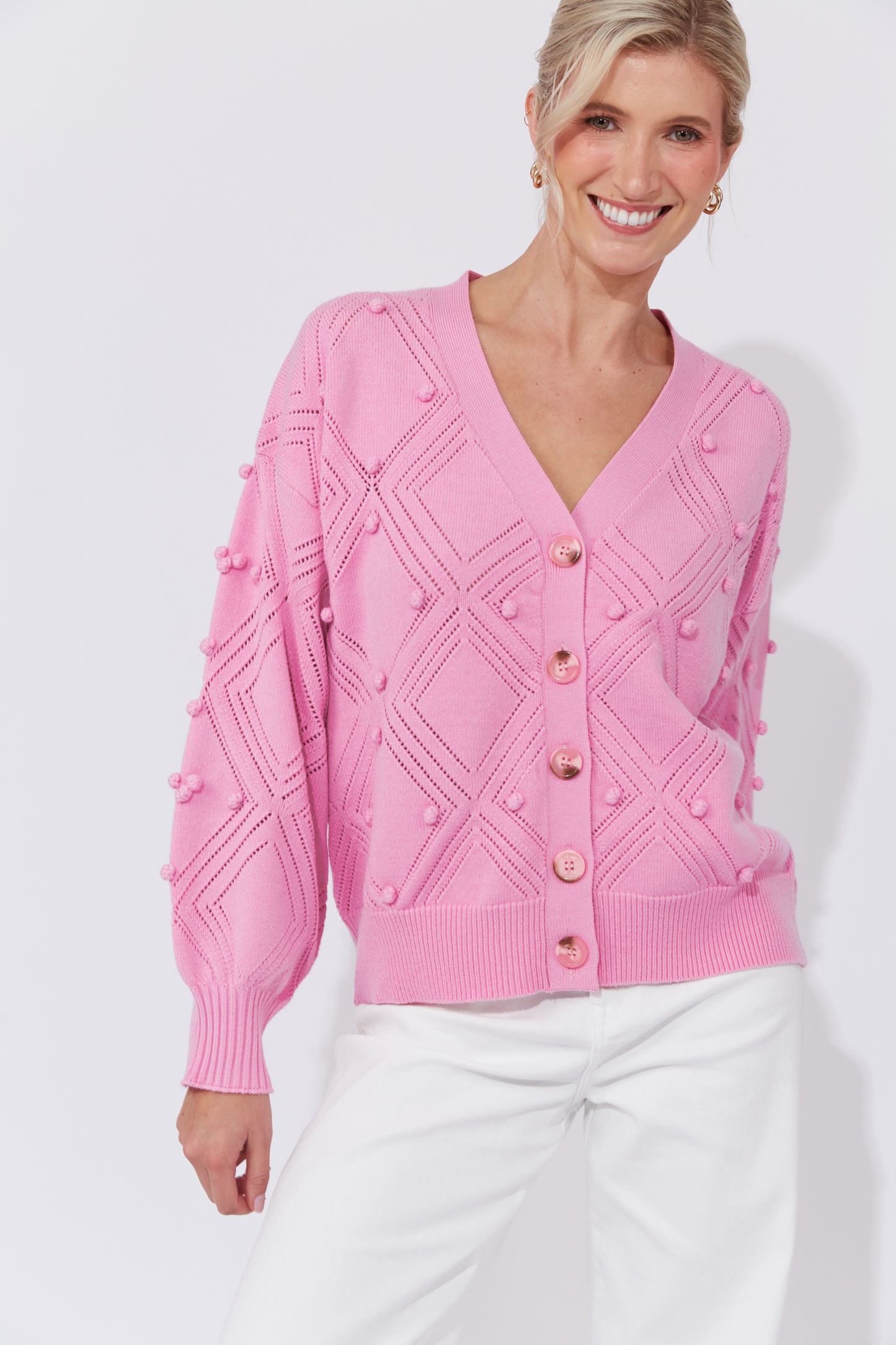 Corfu Cardigan Musk