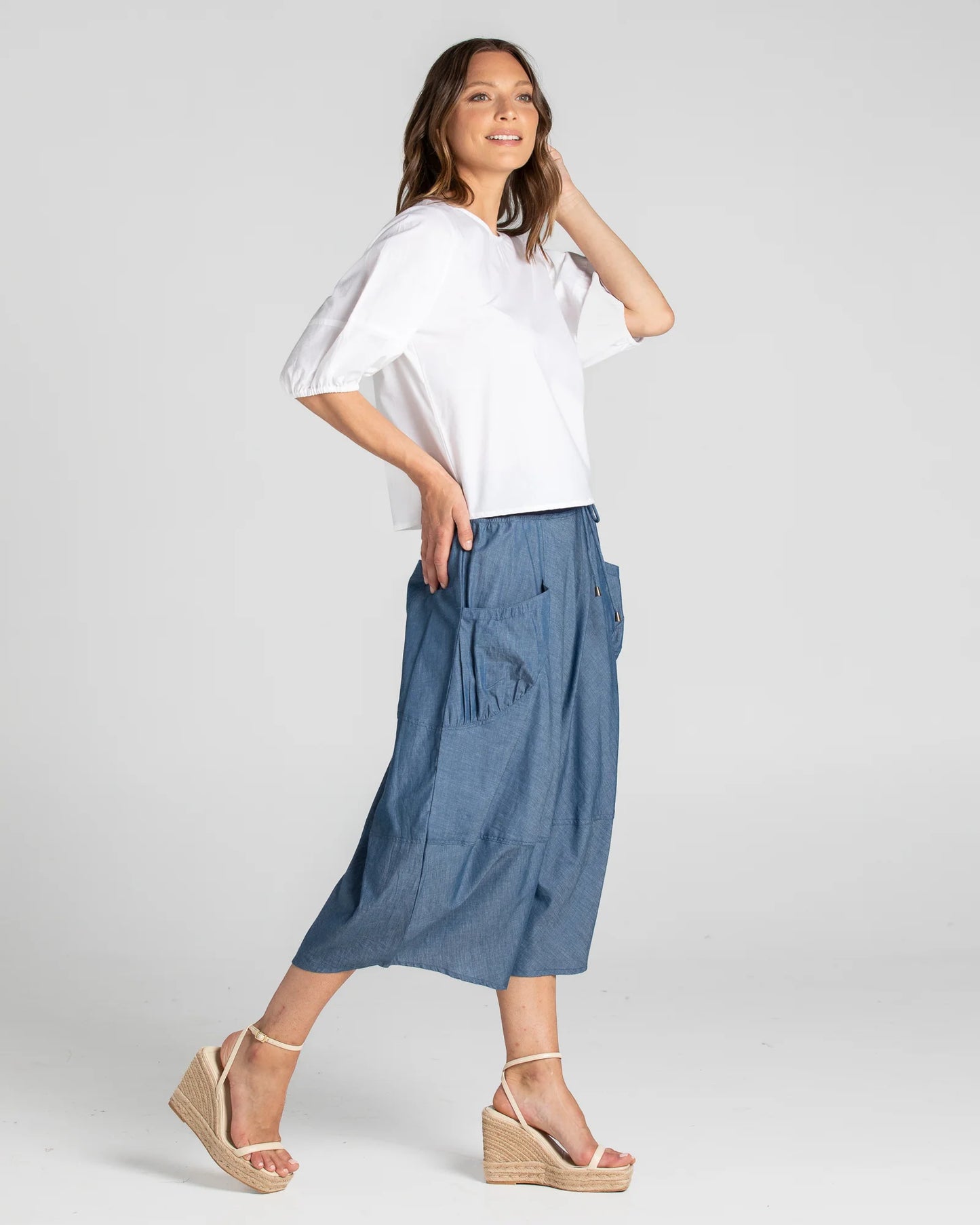 Guru Skirt Chambray