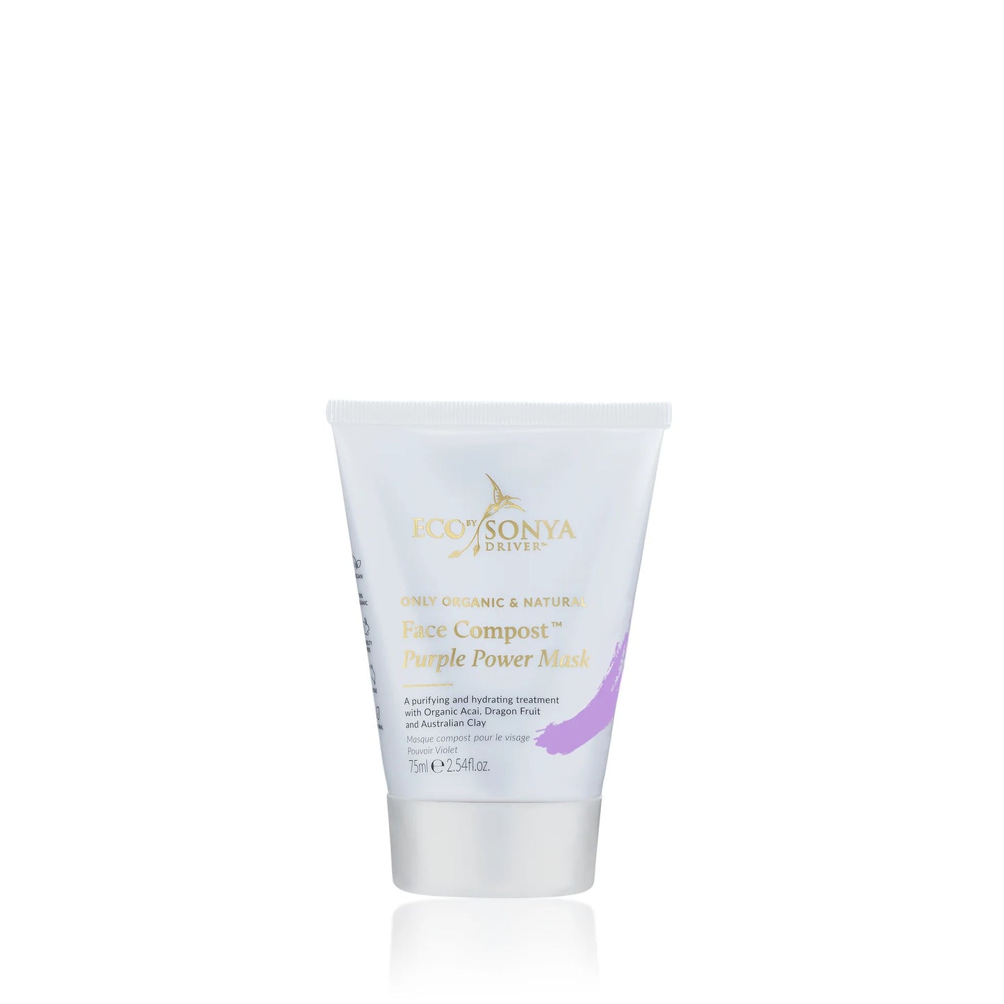 Eco By Sonya Face Compost Mask: Purple Power