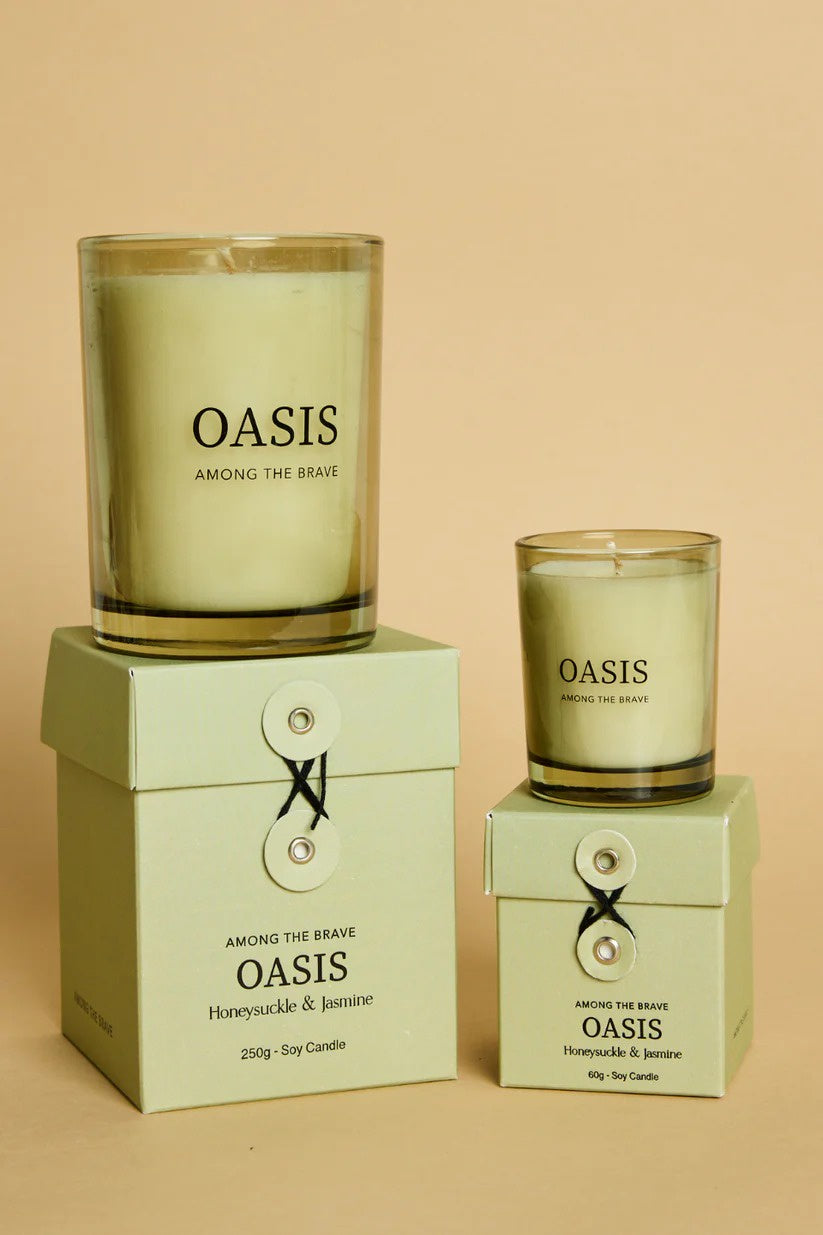 Oasis Honeysuckle + Jasmine 60g Soy Candle