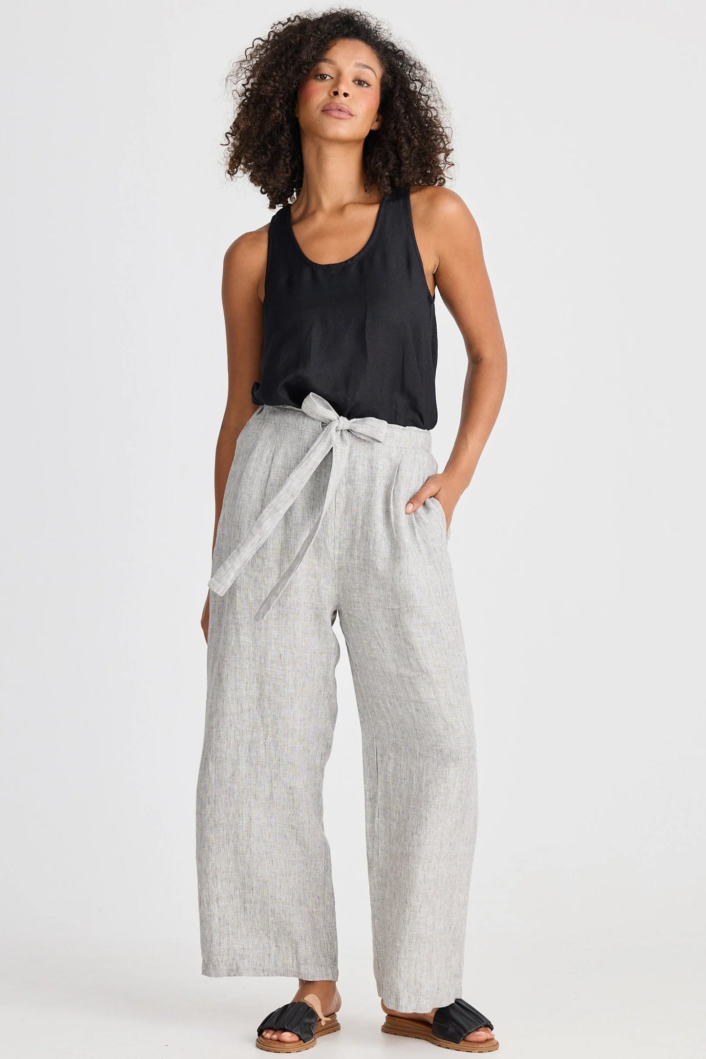 Dickens Pant Charcoal Fleck