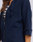 Beachy Hoodie Navy