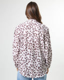 Charlotte Blouse Burgundy Bloom