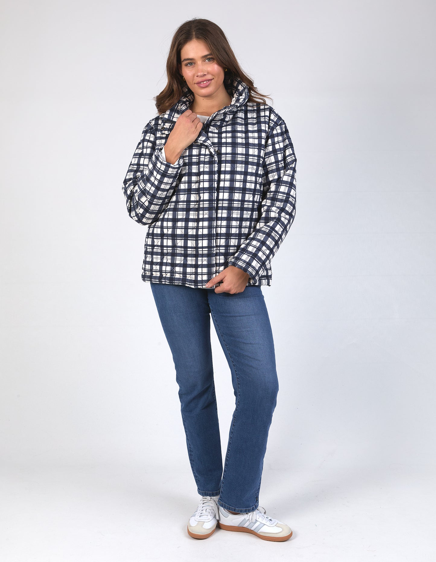 CLEA CHECK JACKET