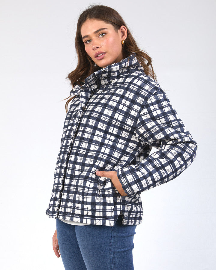 CLEA CHECK JACKET