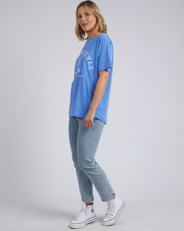 Varsity Tee Blue