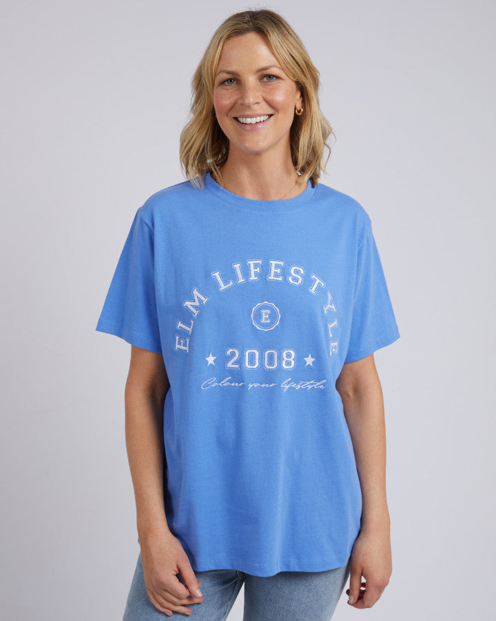 Varsity Tee Blue