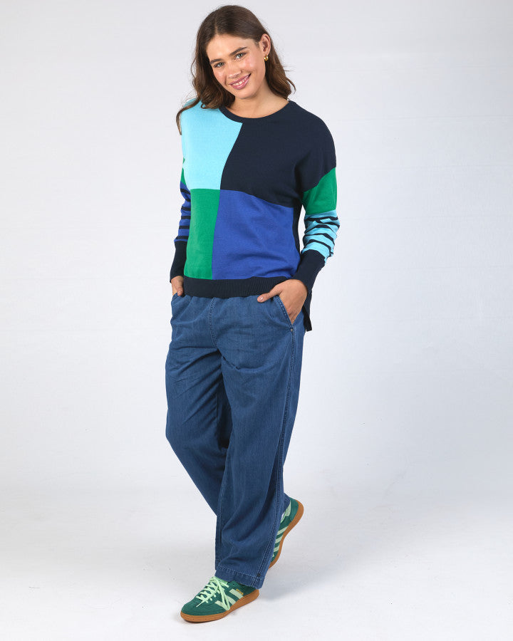Fern Mixed Knit