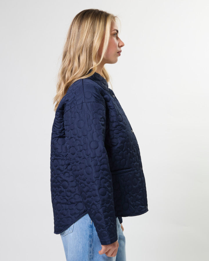 Flowerly Jacket Navy