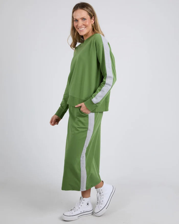 Sloane Fleece Skirt Cedar