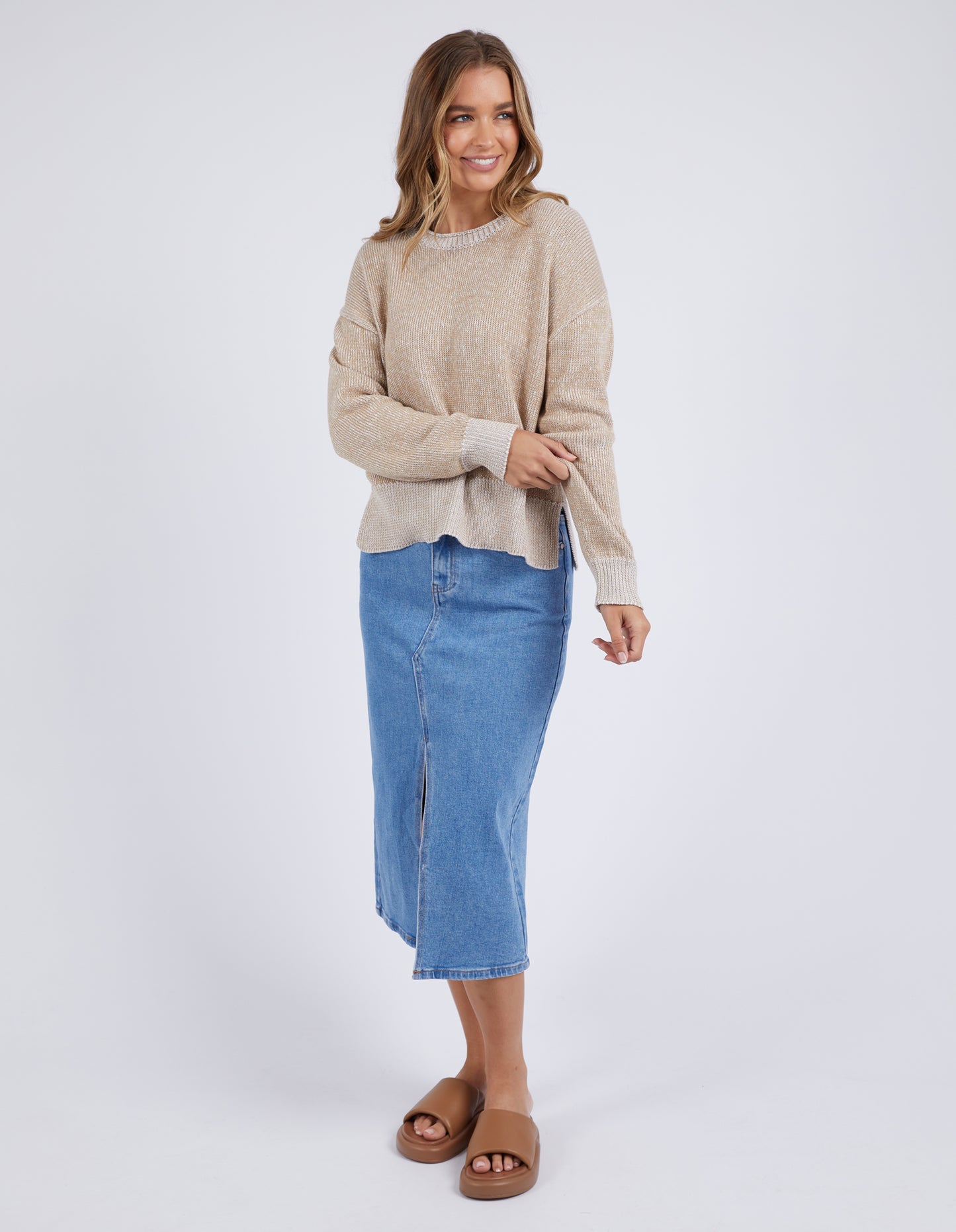 Wrenley Knit Oat
