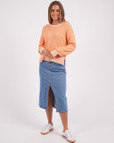 Wrenley Knit Tangerine