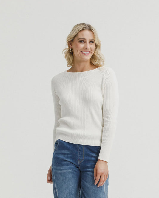 Knox Long Sleeve Milk