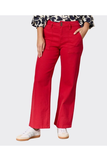 Hudson Jean Red