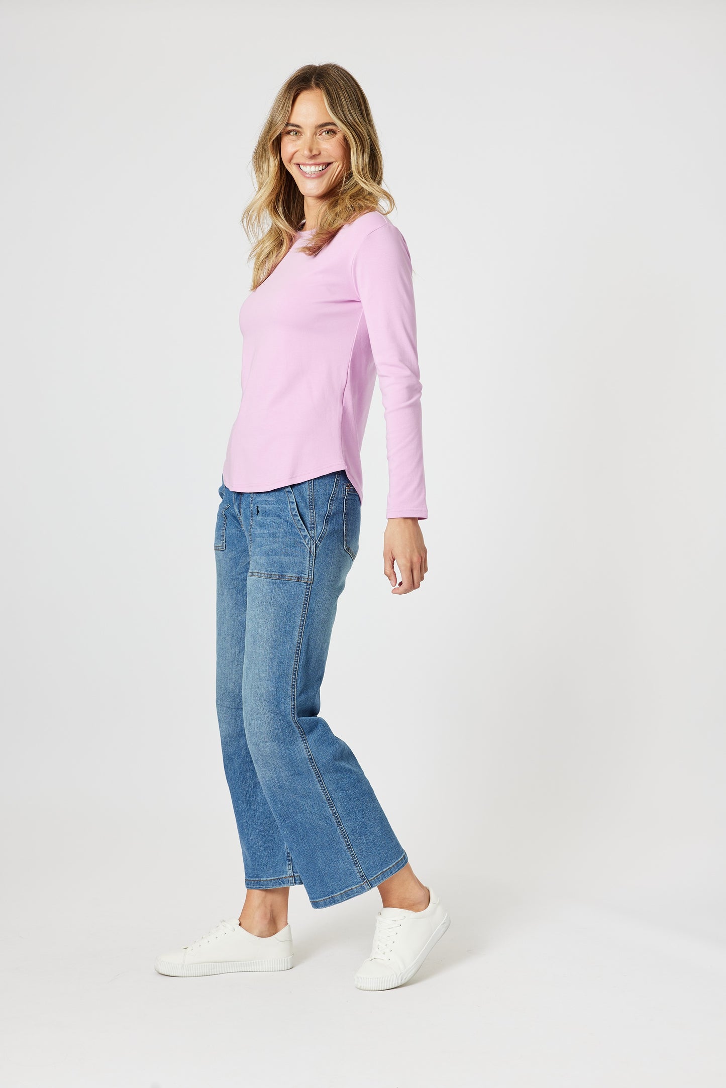 Crew Neck Top Orchid