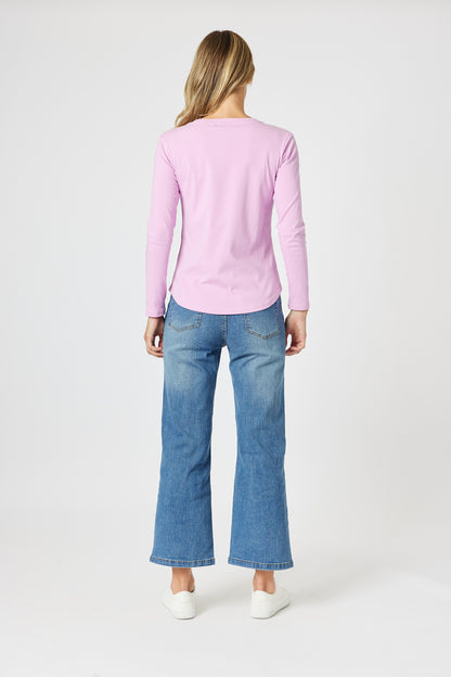 Crew Neck Top Orchid