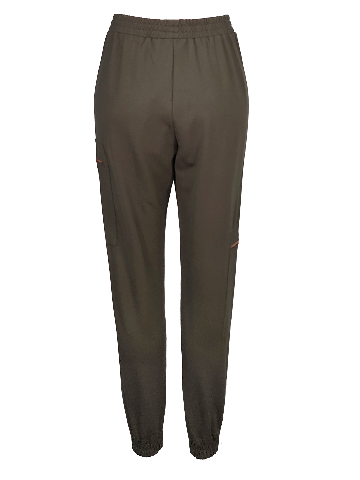 Tracey Zip Pocket Pant Khaki