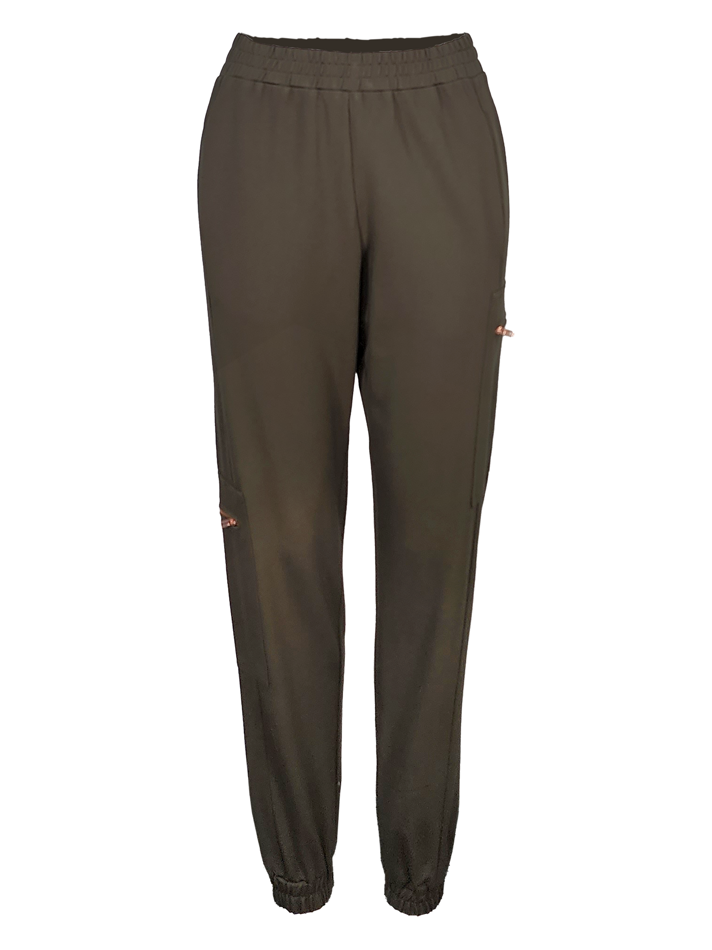 Tracey Zip Pocket Pant Khaki