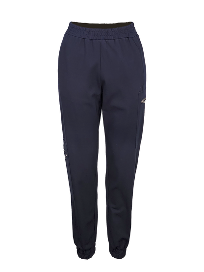 Tracey Zip Pocket Pant Navy