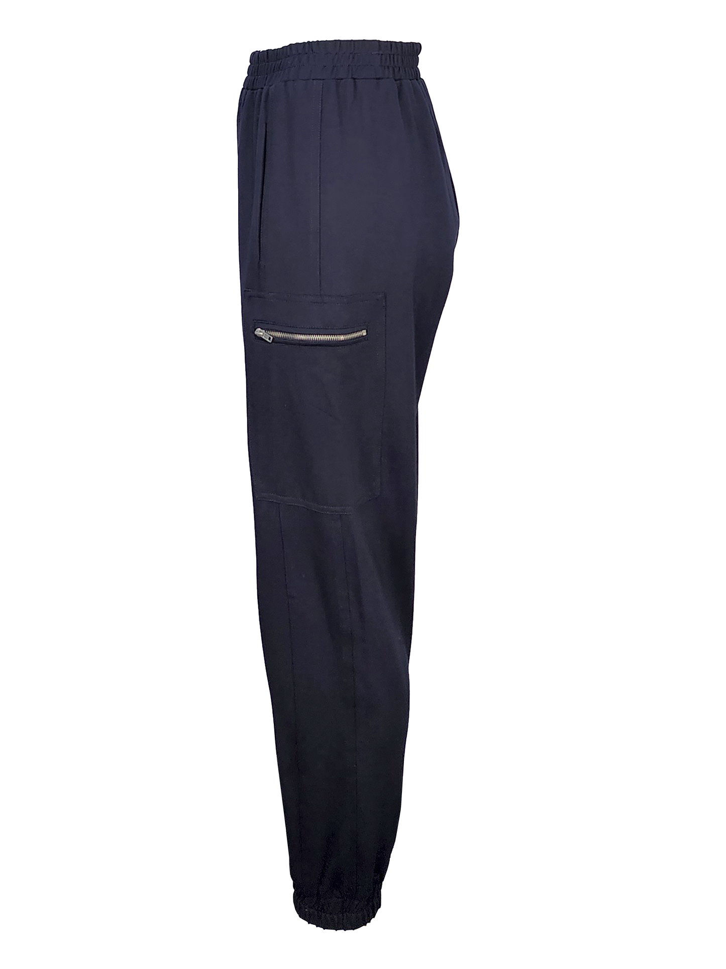 Tracey Zip Pocket Pant Navy