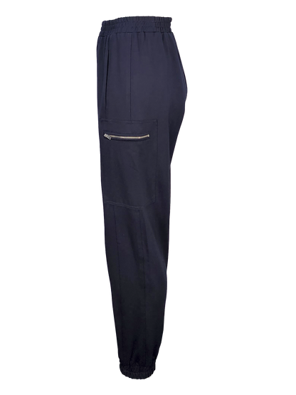 Tracey Zip Pocket Pant Navy