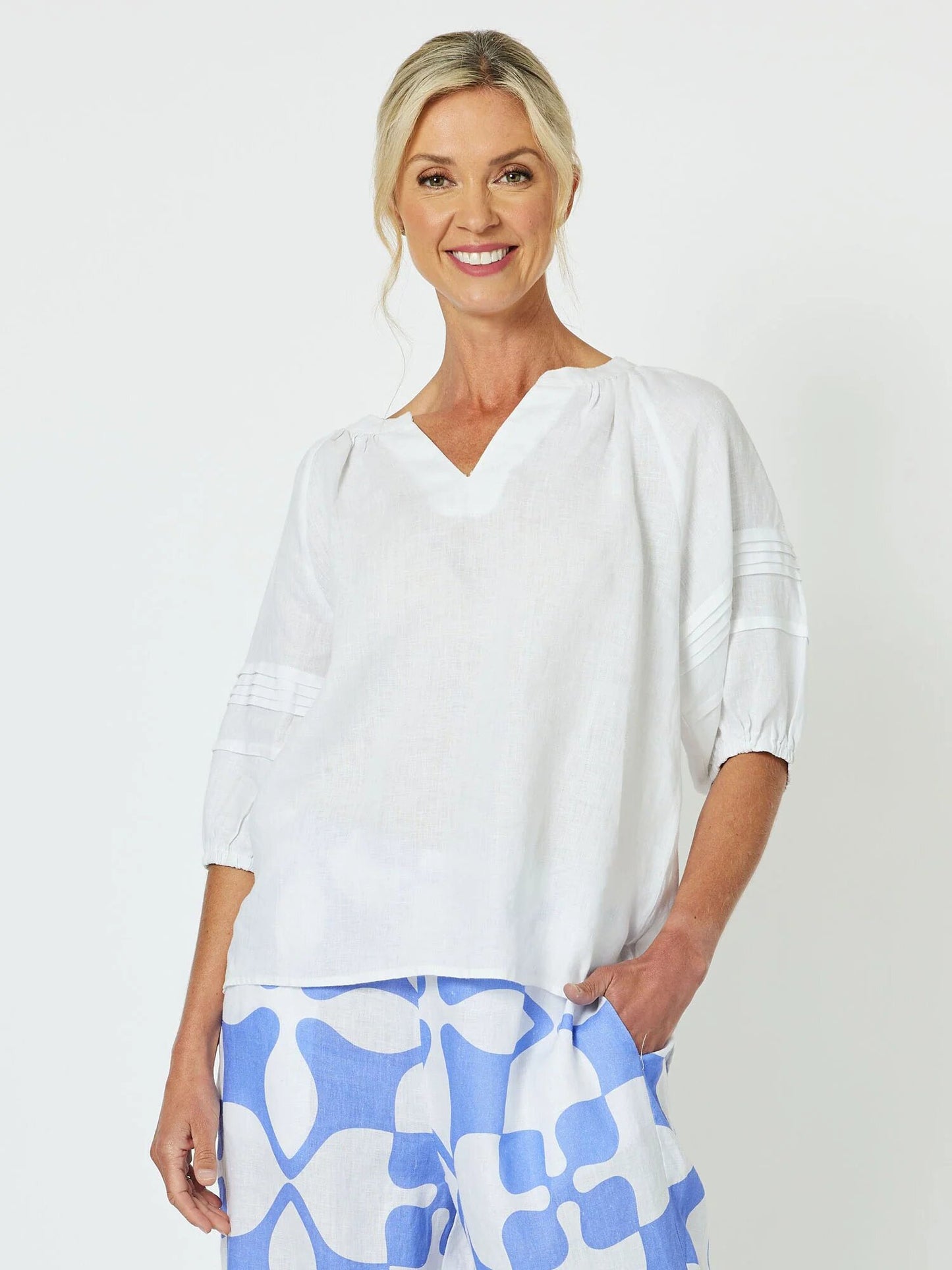 Dianna Top White
