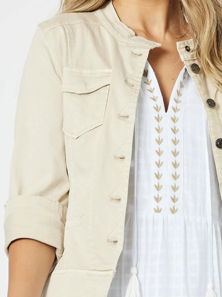 Maggie Denim Jacket Natural