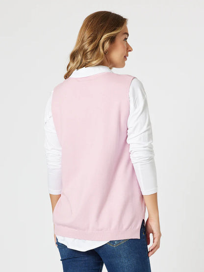 Vicky Vest Pink