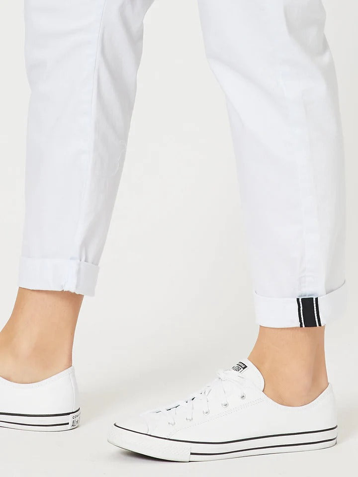 Isabella Cotton Pant White