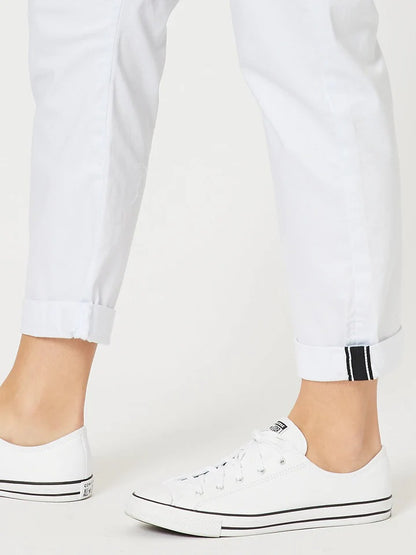 Isabella Cotton Pant White