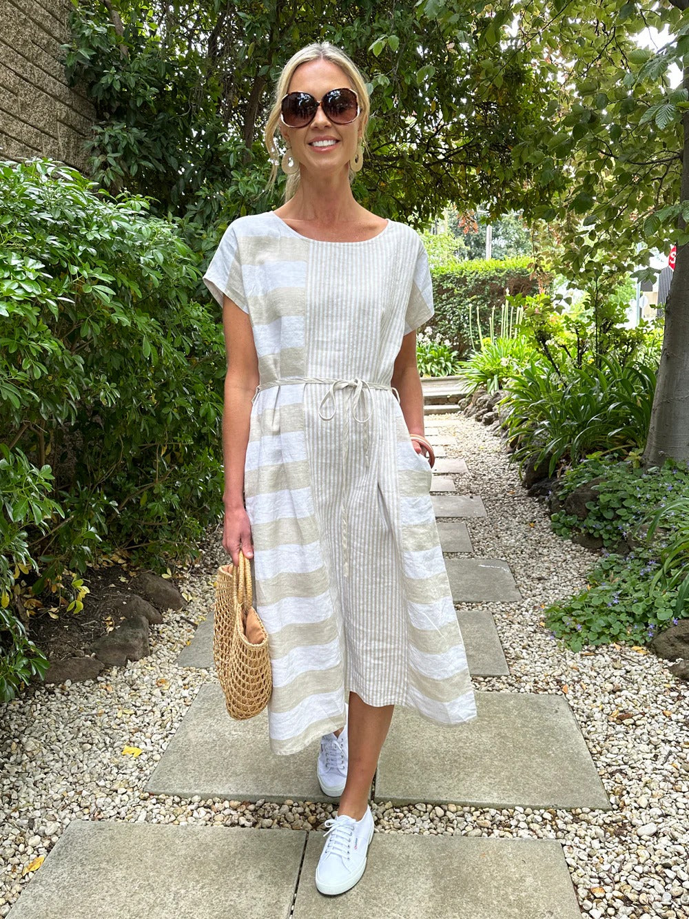 Patio Stripe Dress