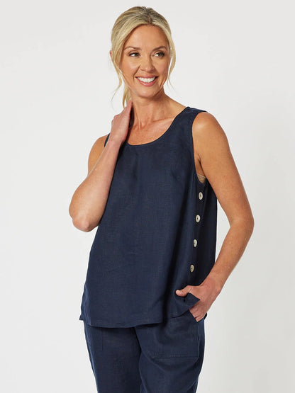 Sara Side Button Cami