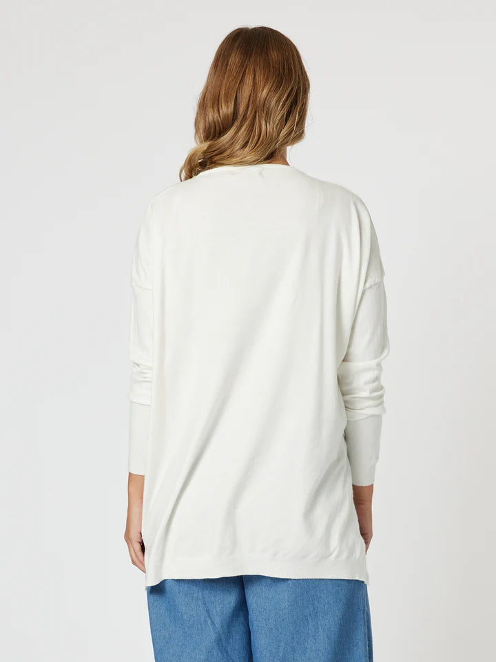 La Paris Knit White