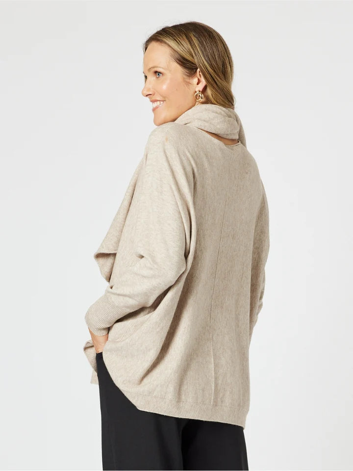 Remy Knit Natural with Scarf