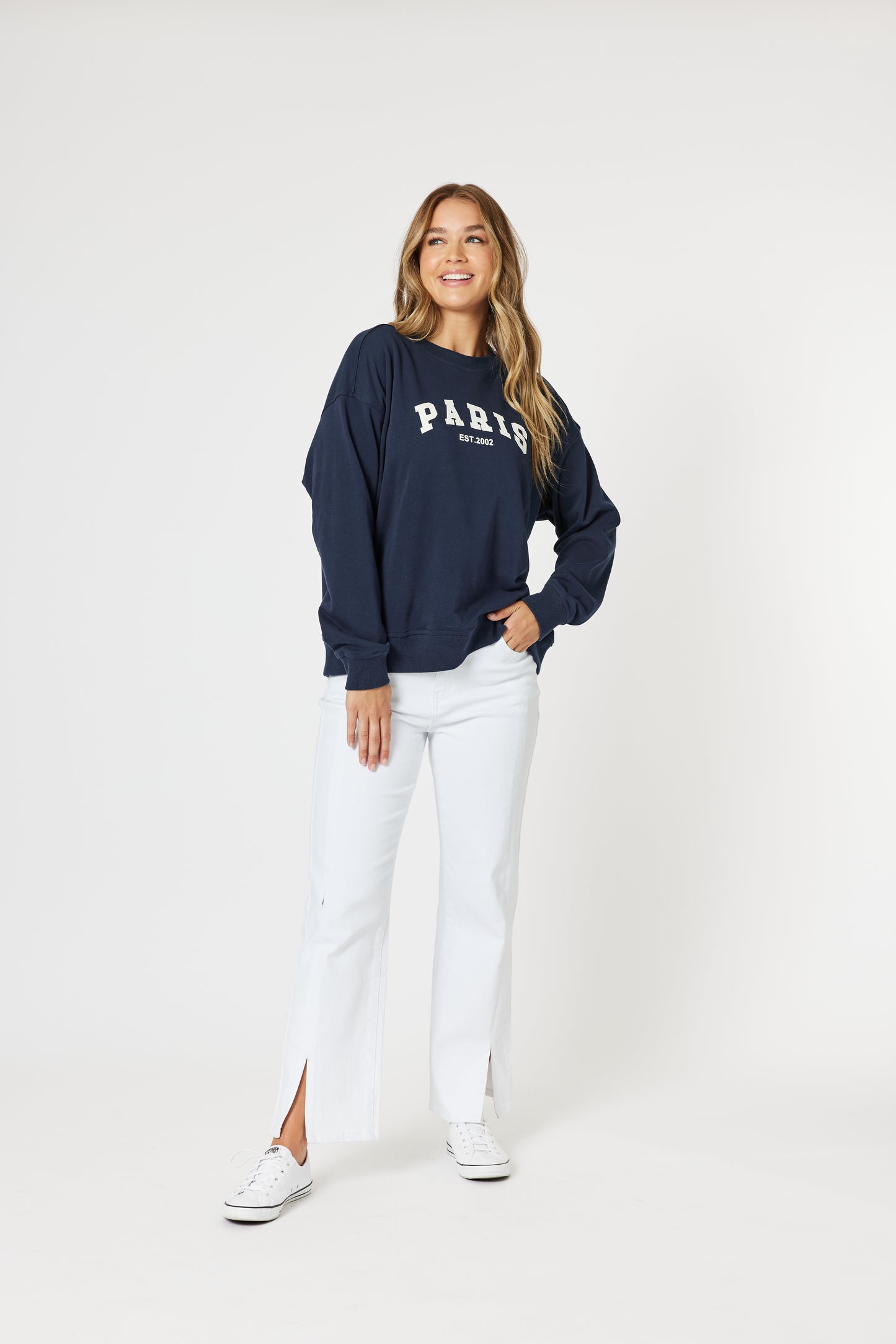 Paris Sweatshirt Navy