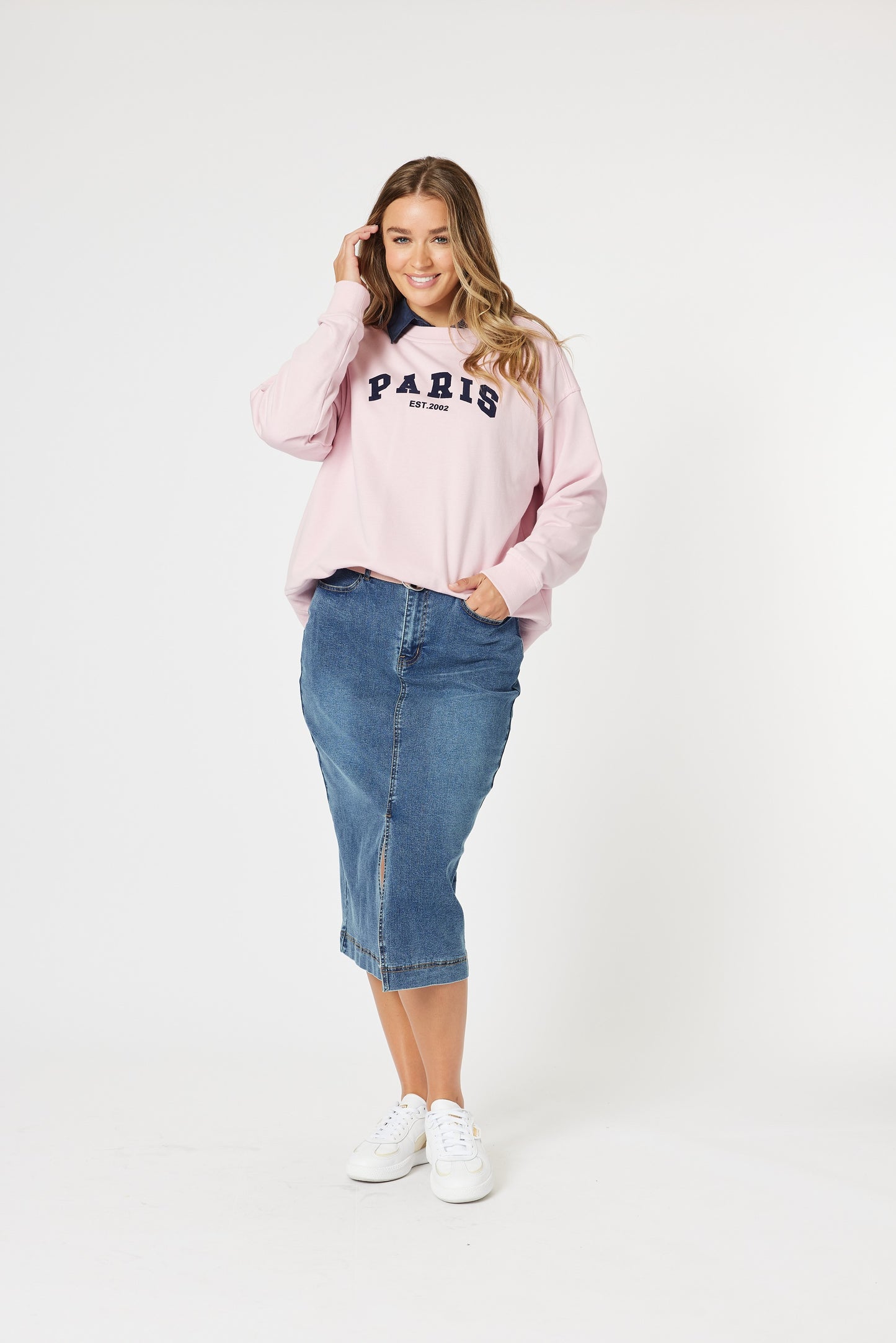Paris Sweatshirt Pink