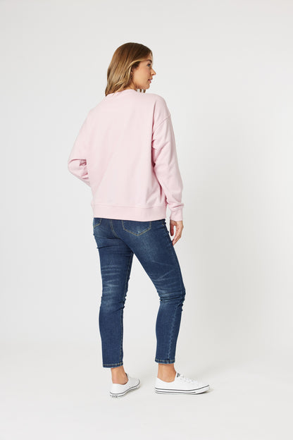 Paris Sweatshirt Pink