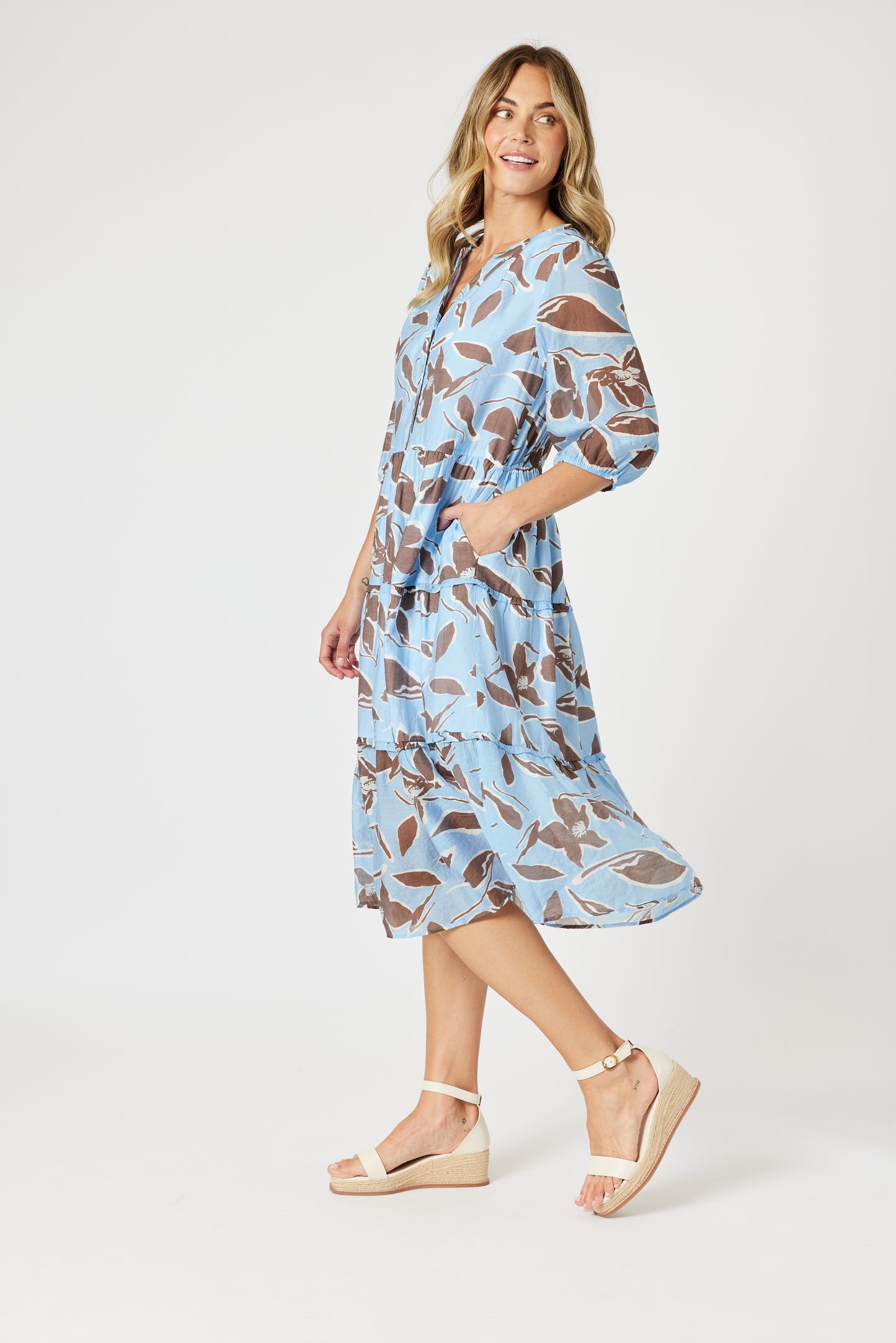 Kensington Dress Blue Koko