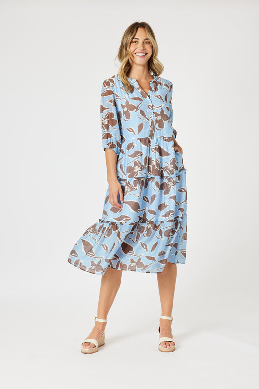 Kensington Dress Blue Koko