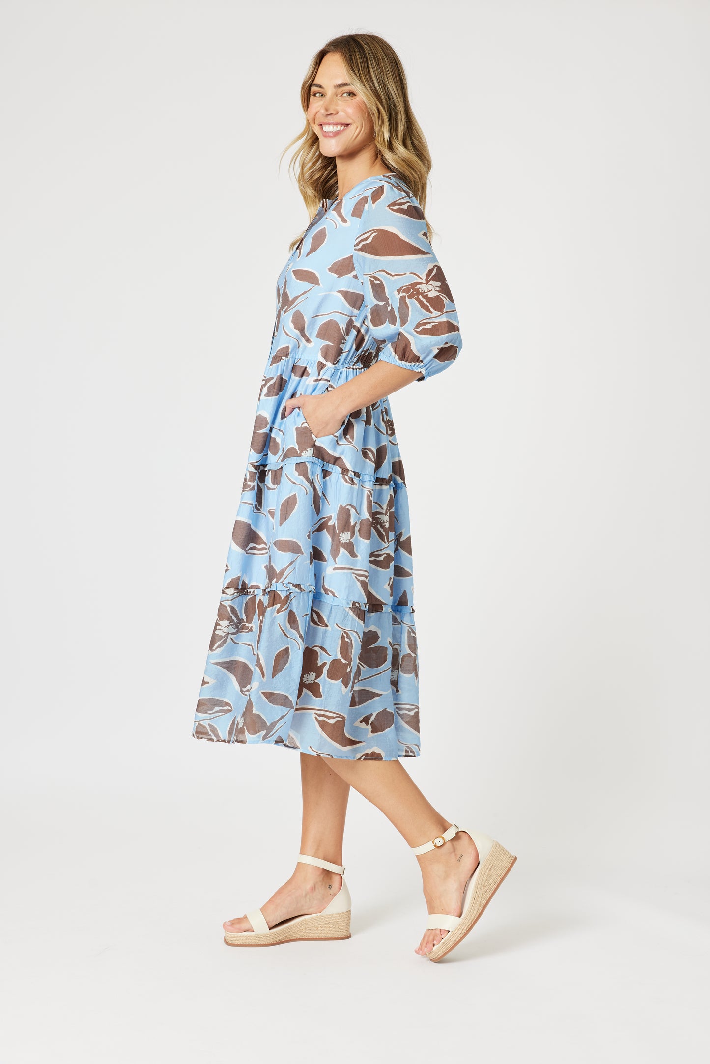 Kensington Dress Blue Koko