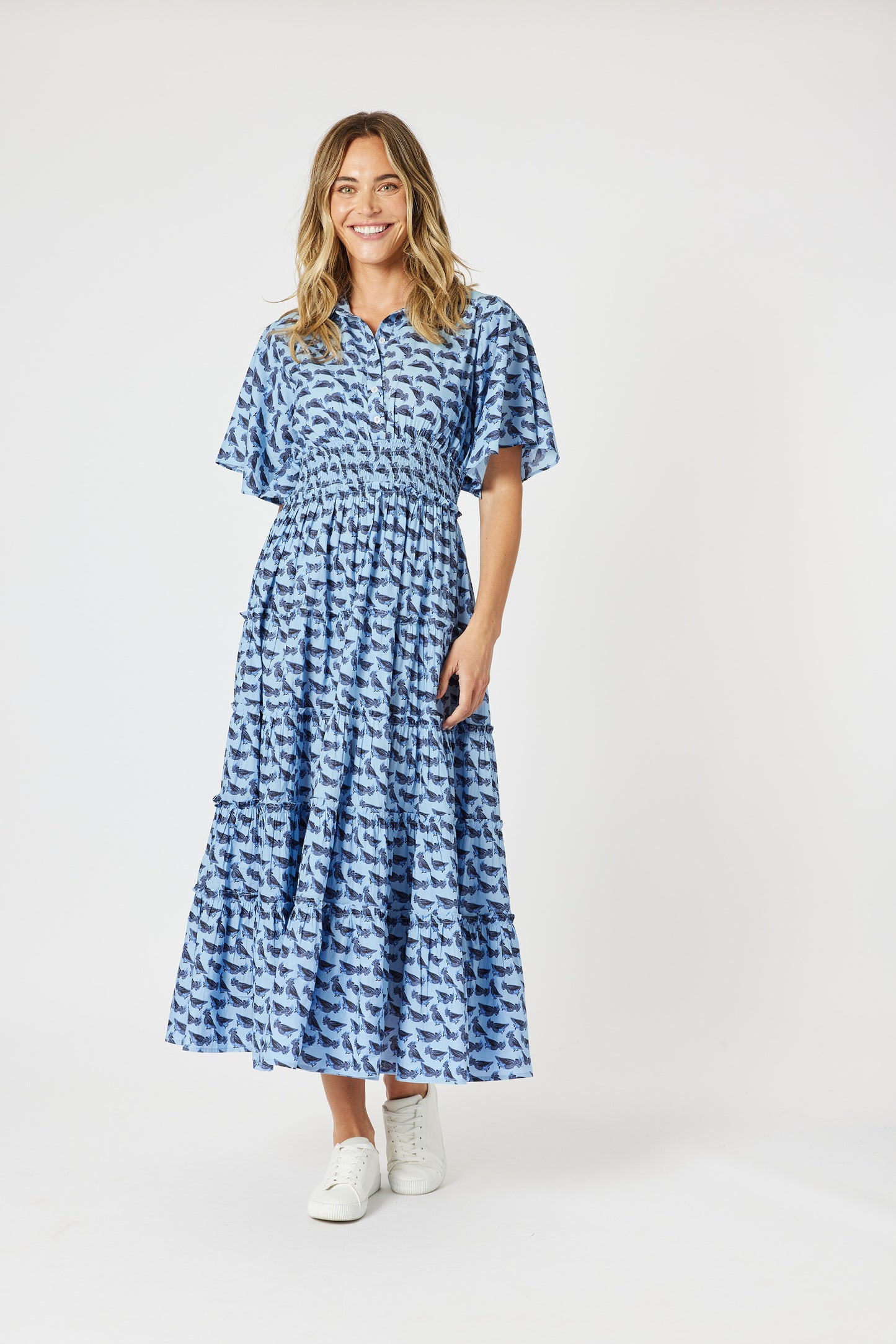 Blue Cockatoo Dress