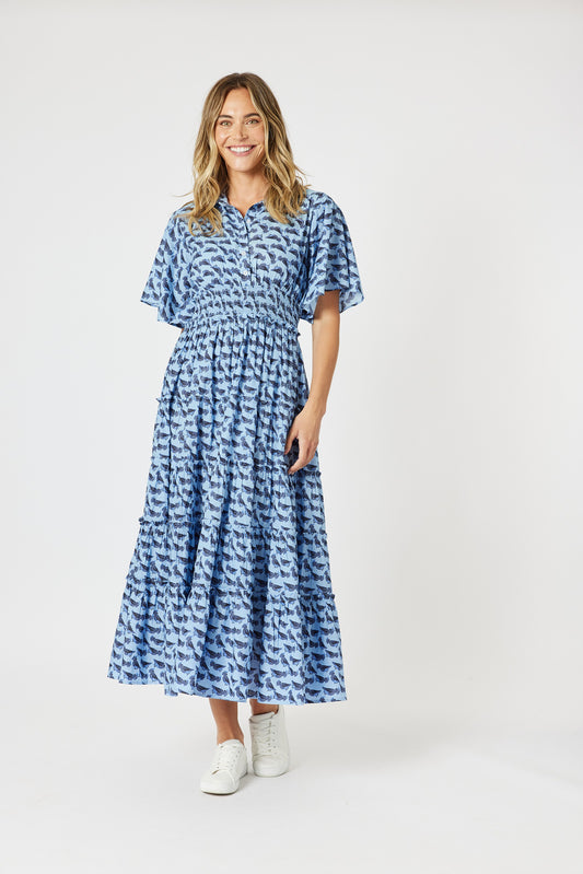 Blue Cockatoo Dress