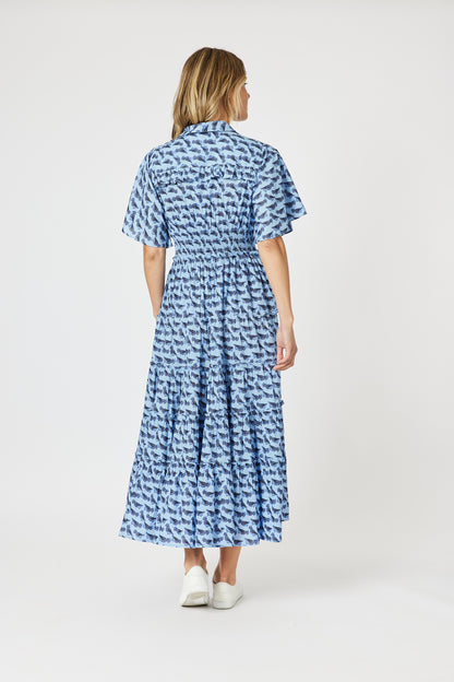 Blue Cockatoo Dress