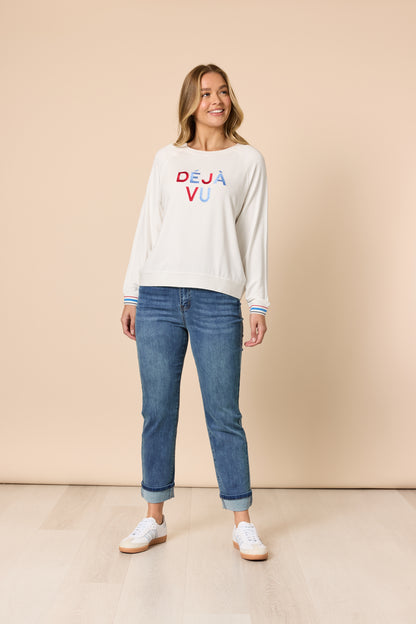 Retro Cuff Jean Denim