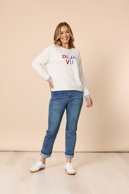 Retro Cuff Jean Denim